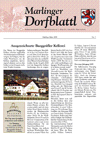 Marlinger Dorfblattl, Ausgabe März 2006