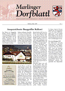 Marlinger Dorfblattl, Ausgabe Mrz 2006