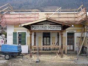 Umbauarbeiten am Bahnhofsgebï¿½ude