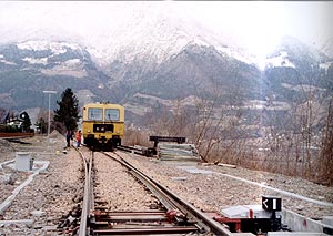 Bahnhof Marling: automatische Weiche